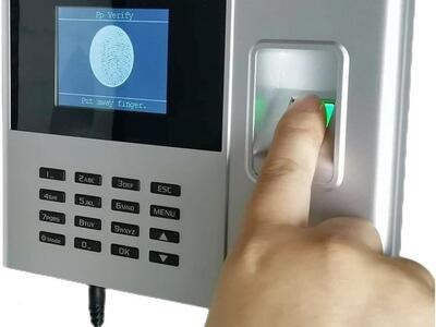 Time and Attendance Fingerprint Machine System