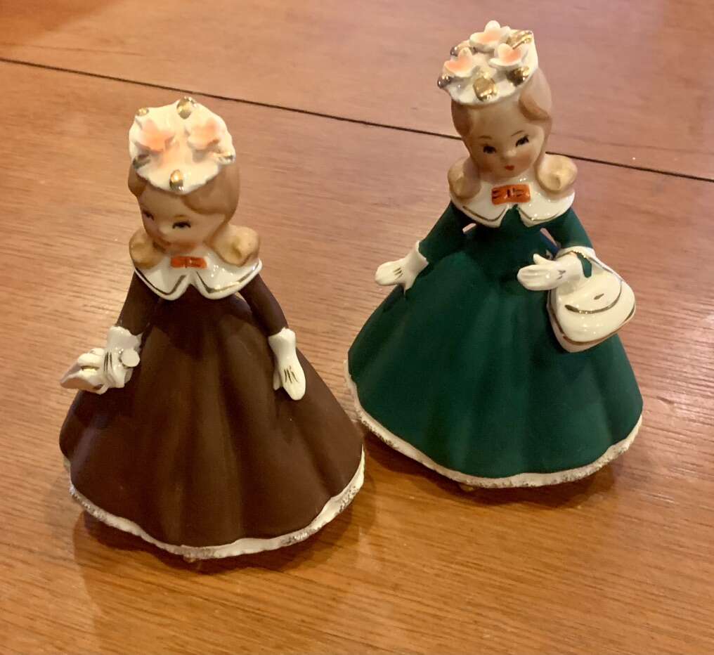 Vintage Midcentury Lefton Norcrest Figurines
