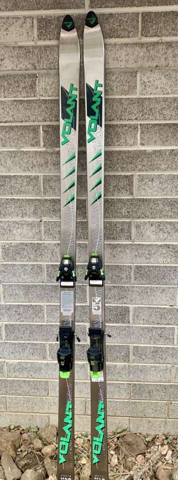 Volant Fx3 Skis Vintage 1990s 200cm Radical Green