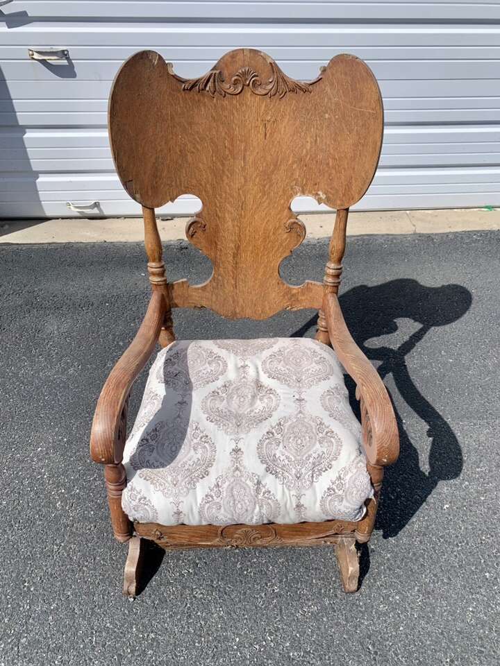 Victorian Era Rocking Chair For Resto… Furniture