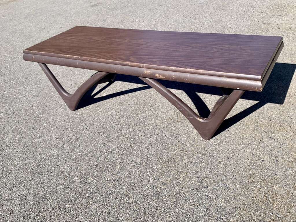 Vintage MCM Boomerang Coffee Table Adrian Pearsall