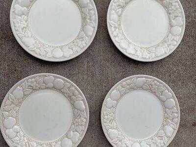 Metlox Vernon Antiqua Salad Plates Set of 4 VTG