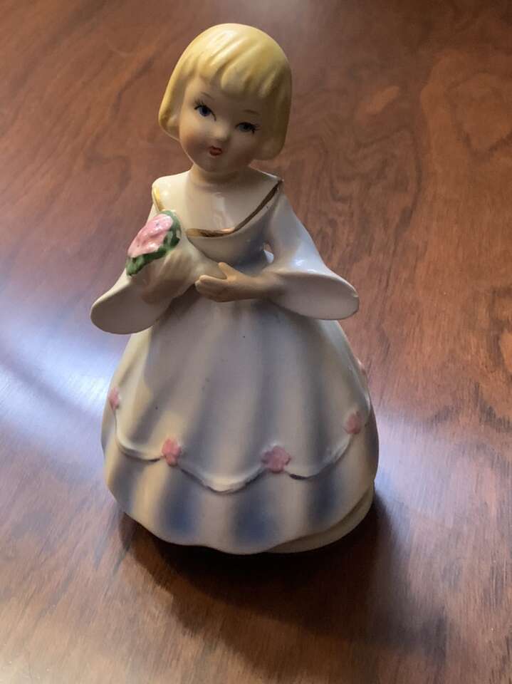 Vintage Schmid Bros Happy Birthday Girl Music Box