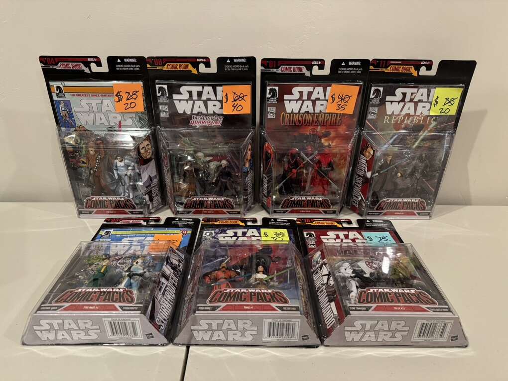 Star Wars Comic Pack Action Figures