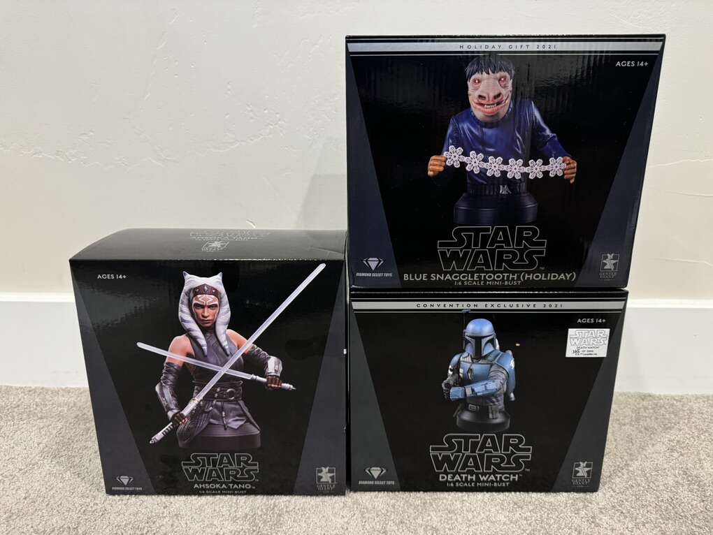 Star Wars Gentle Giant Ltd mini busts