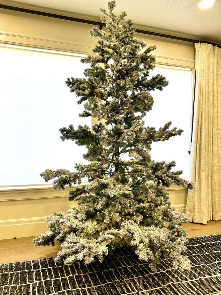 Frosted Yukon Spruce Christmas Tree