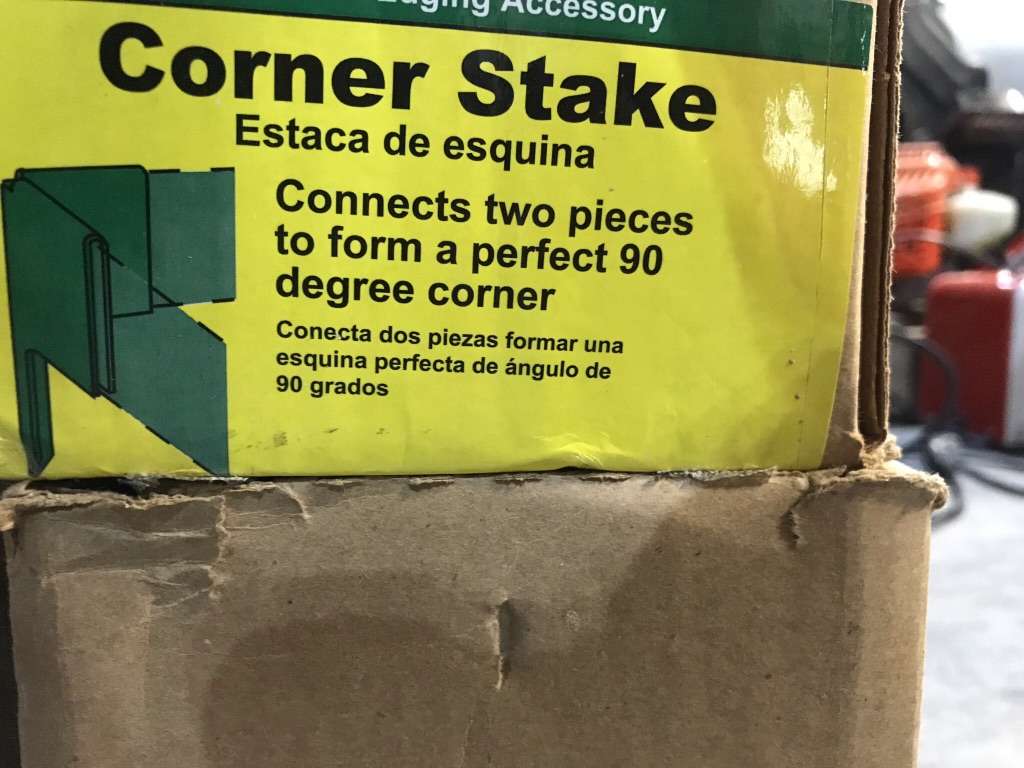 Col-Met Steel Corner Stake- Green