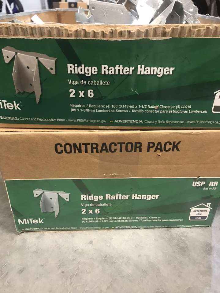Ridge Rafter Hangers