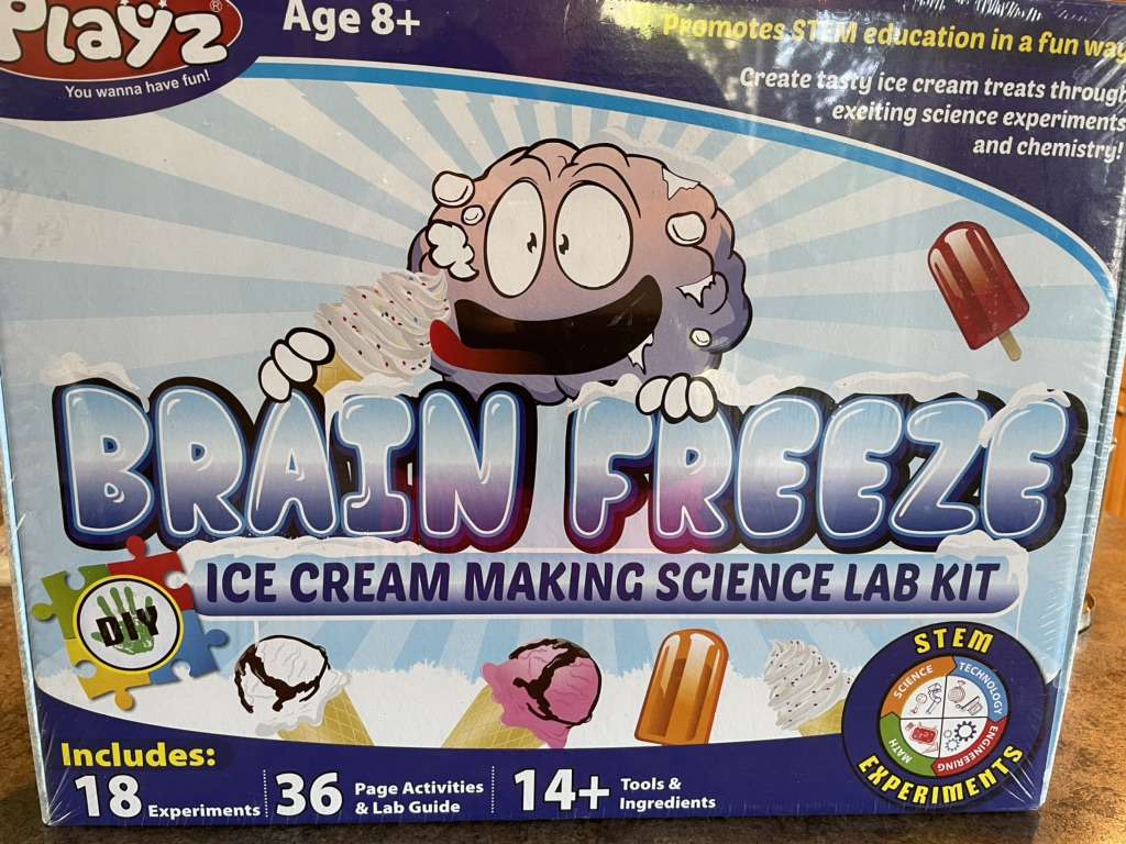 Brain Freeze Ice Cream Making Science Lab Kit