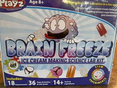 Brain Freeze Ice Cream Making Science Lab Kit