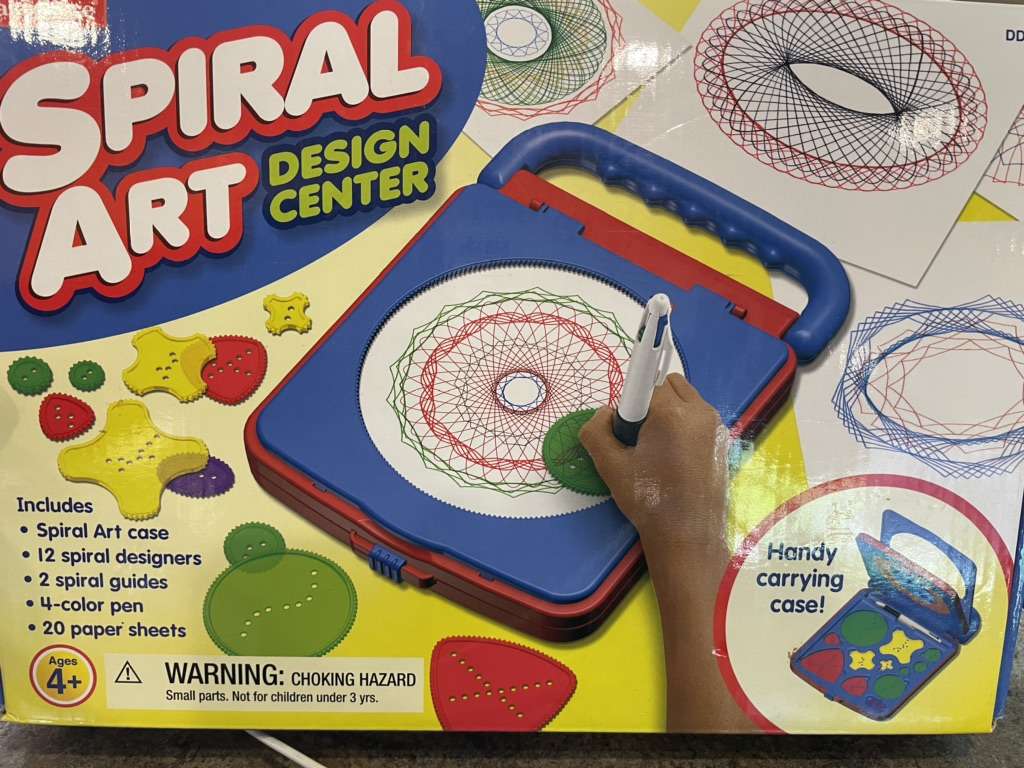 Lakeshore Spiral Art Design Center Carrying Case