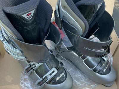 Nordica Men's Ski Boots Next Exo Black Silver 30.5