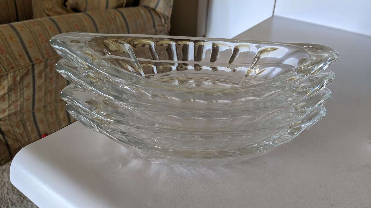 Ice cream bowls four