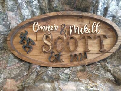 Handmade signs and plaques