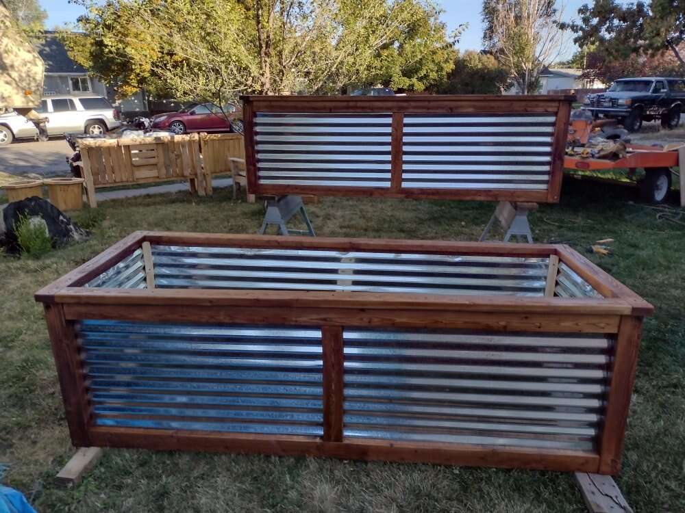 Raised garden beds