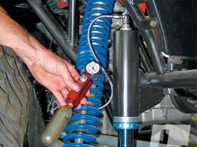 Nitrogen Shocks Refill Recharge UTV SXS Dirt bike Jeep Rock Crawling