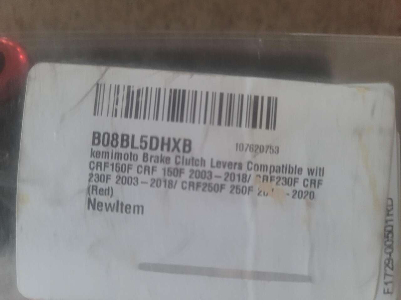 Kemimoto foldable Brake Clutch Lever CRF150F 2003-2018 CRF230F CRF250F