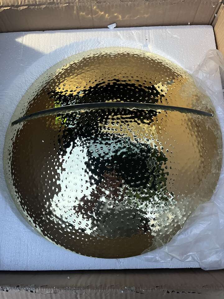 Unique light fixture for: club, restaurant, hotel, unique hosting room etc... (Decorative Gold Light Fixture)