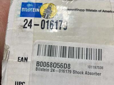Bilstein shocks (Ford truck)