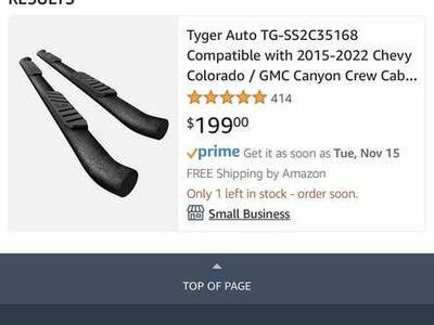 Gm canyon sidesteps NIB