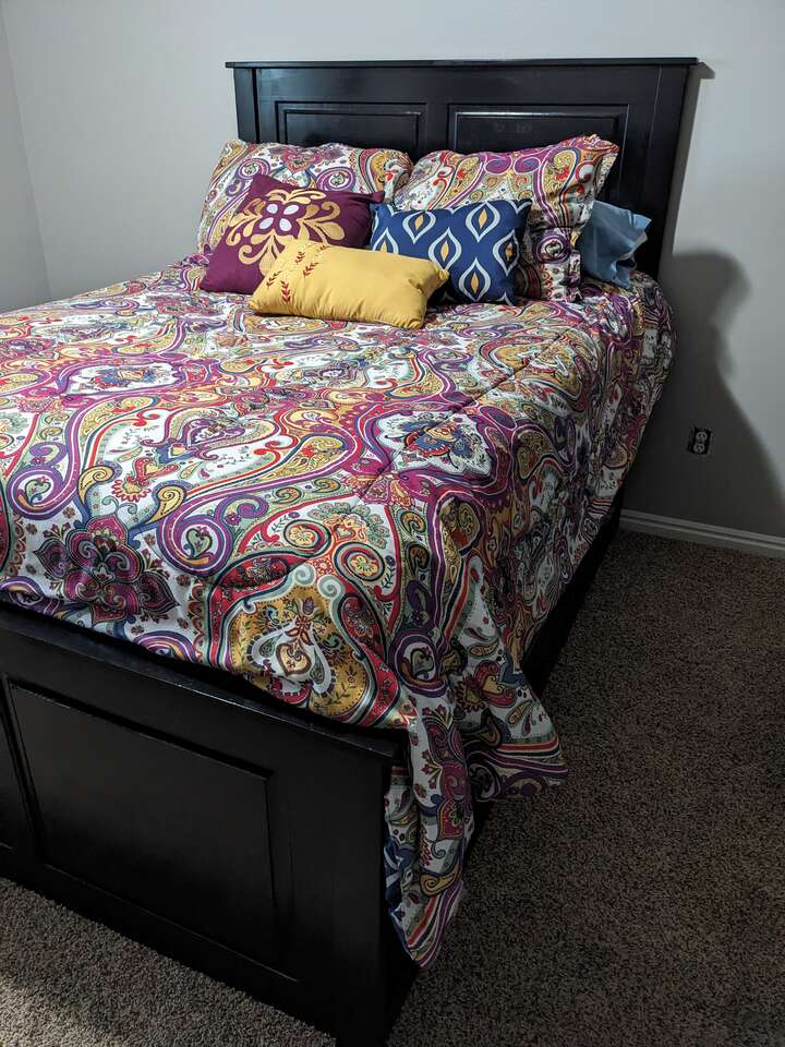 Full Bedroom Set Black Furniture