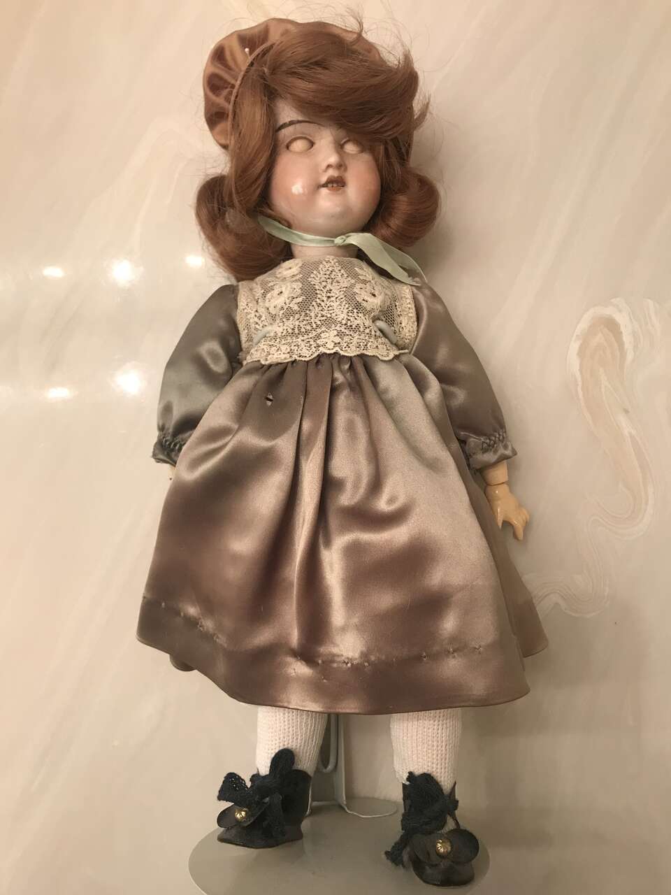 Antique Armand Marseille 3/0 Bisque head 390 Doll GERMANY figure sleepy eyes