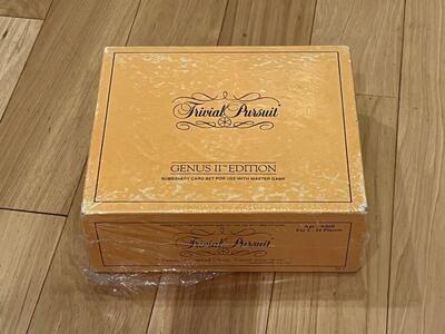 Trivial Pursuit Genus II Edition Subsidiary Cards