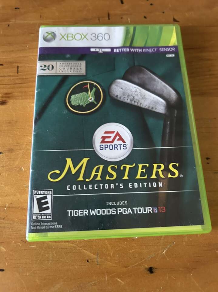 Xbox 360 EA Sports Masters Collector’s Edition