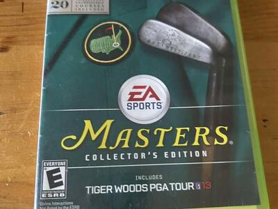 Xbox 360 EA Sports Masters Collector’s Edition