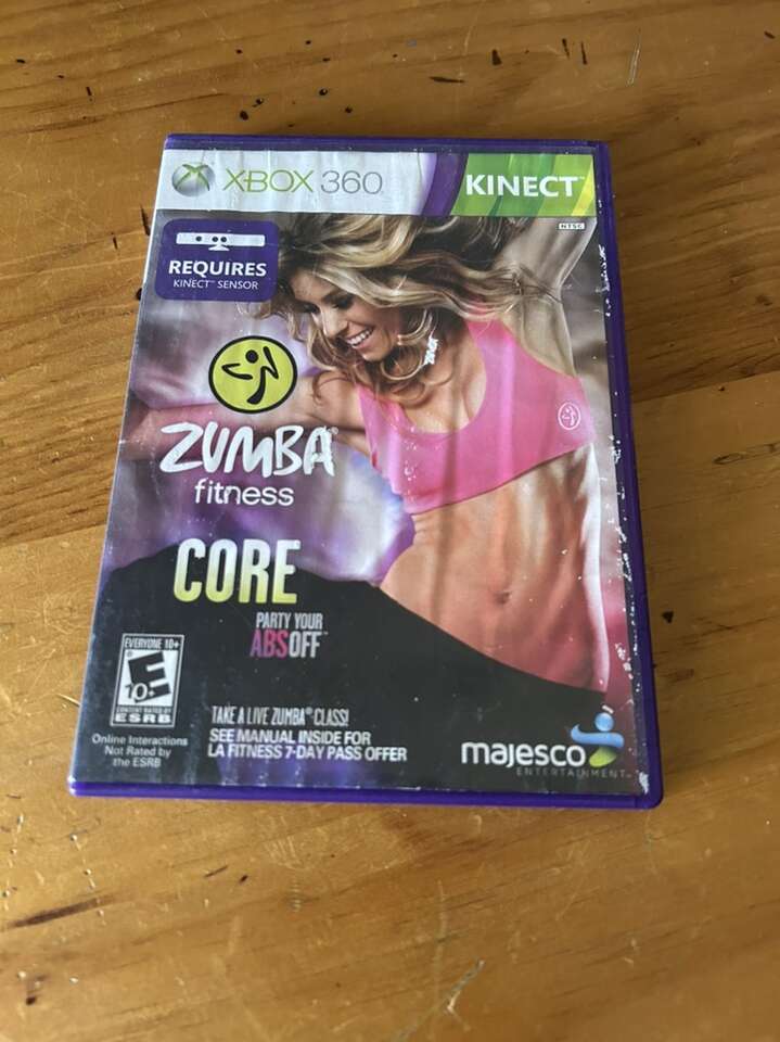 Xbox 360 Kinect Zumba Fitness Core Video Game