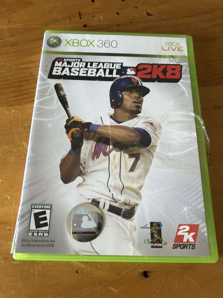 Xbox 360 Major League Baseball 2K8 Video Game