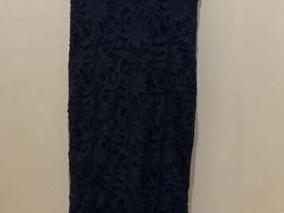 Aqua Brand NWT Navy Blue One Shoulder Formal Dress