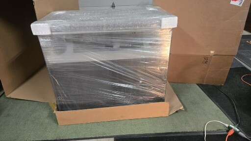 Coffee Cabinet 36"in. OCS-36 with Condiment trays, Lower Storage and lockable Door