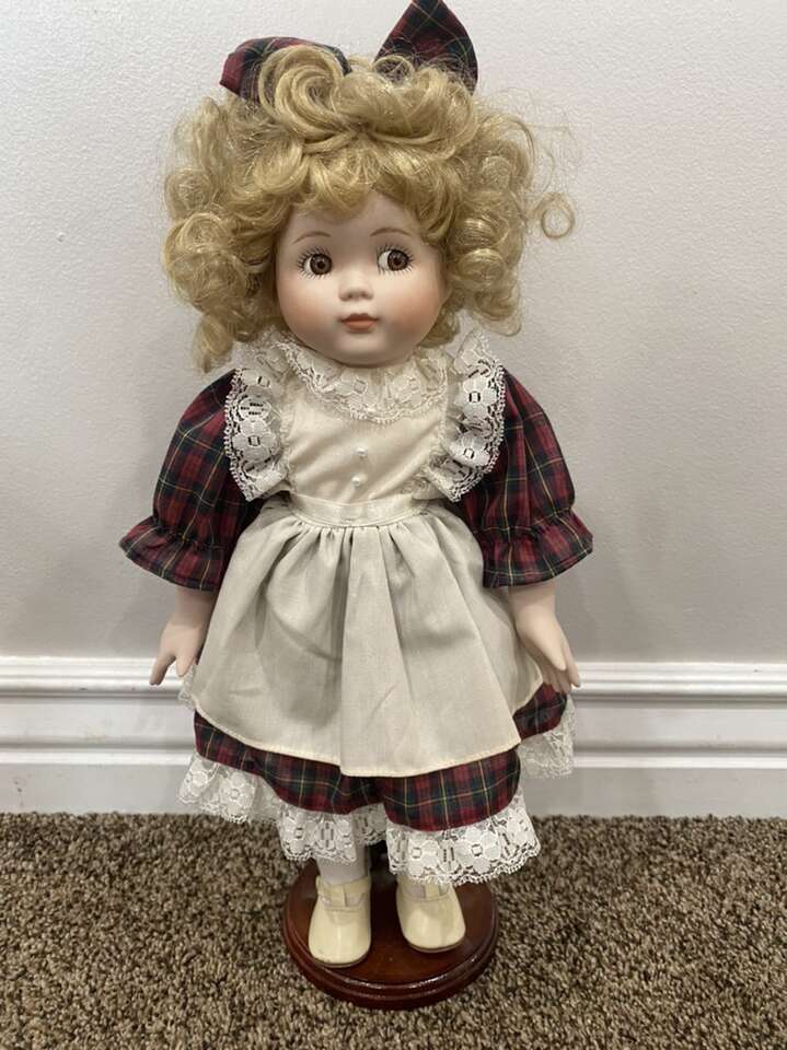 90's Porcelain Doll