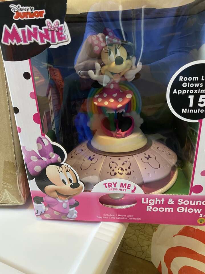 Disney Junior Minnie Mouse Lamp