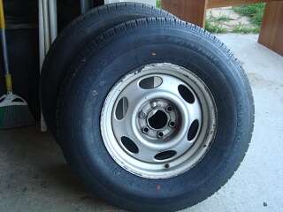 Tires with Aluminum Rims