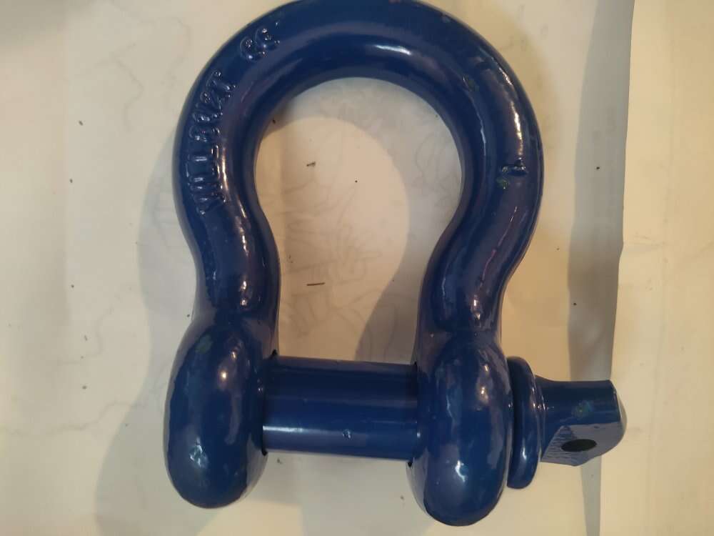 8 .5 ton (WLL) shackle, screw pin, new