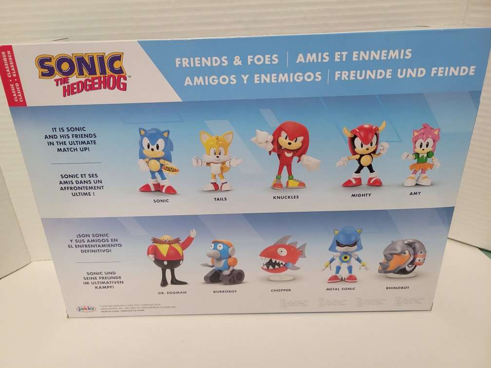 Sonic the Hedgehog Friends and Foes 10 figures new
