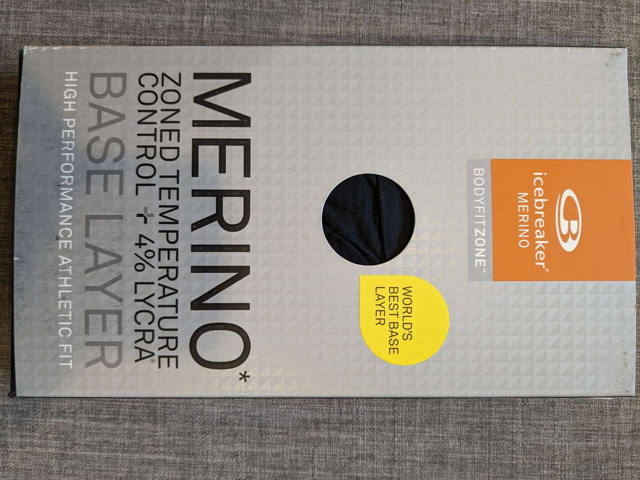 Mens New In Sealed Box IceBreaker Merino Wool Baselayer XXXL