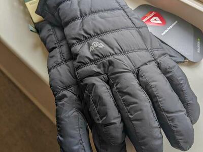 EMS Primaloft Silver Gloves Size L Brand New