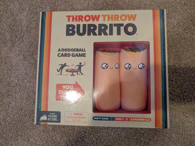 Throw Throw Burrito Game New In Shrinkwrap