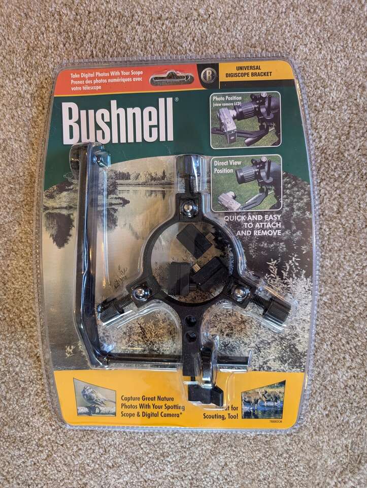 Bushnell Scope Camera Mount New
