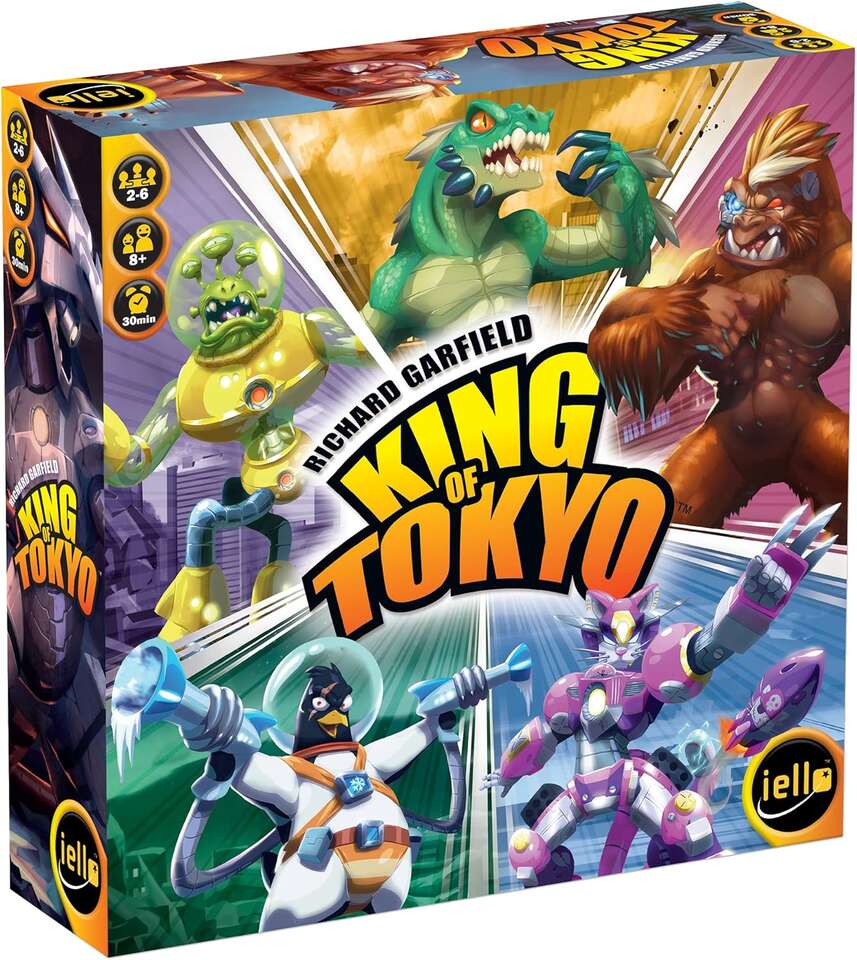 King of Tokyo Board Game In Great Condition.