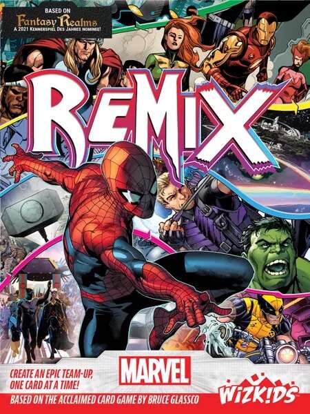 Marvel Remix Card Game New In Shrink