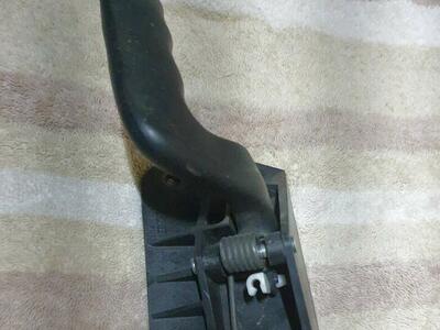 Inside passenger door handle for