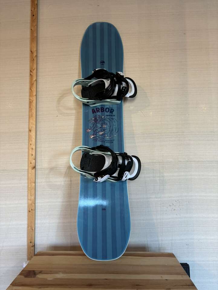 Arbor Youth Board Sz 120 w/ Bindings