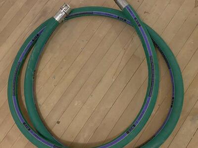 20 Foot Chemical Hose with 2 Inch Camlocks