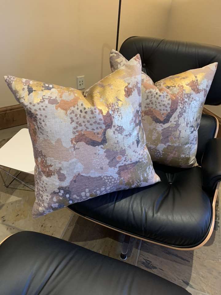 VERY HIGH END Massoud Luxury Pillows $200 For BOTH