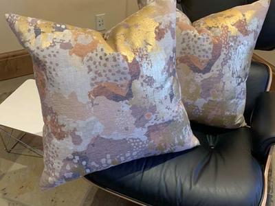 VERY HIGH END Massoud Luxury Pillows $200 For BOTH