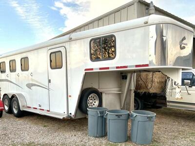 2006 Charmac 3 Horse Gooseneck Trailer